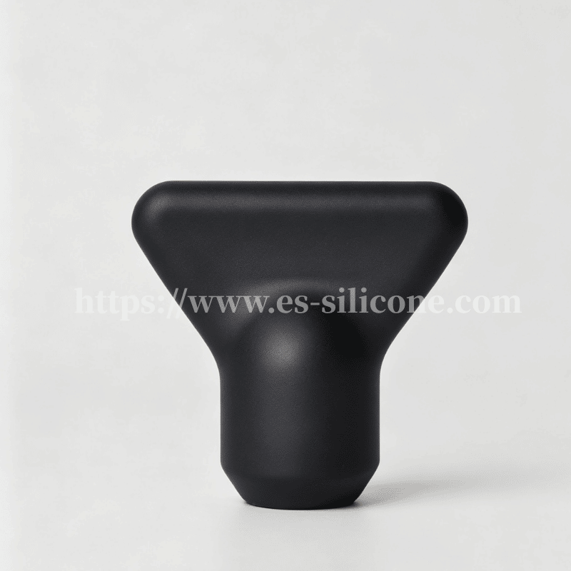 Testina massaggiante in silicone a forma di ventaglio