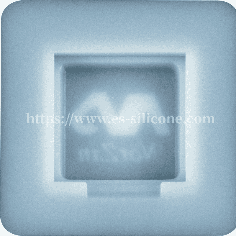 Pulsante singolo in silicone con legende della retroilluminazione incise al laser