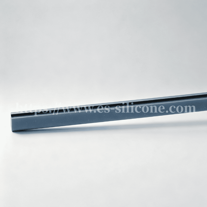 Striscia zebrata in silicone sandwich trasparente tipo YS