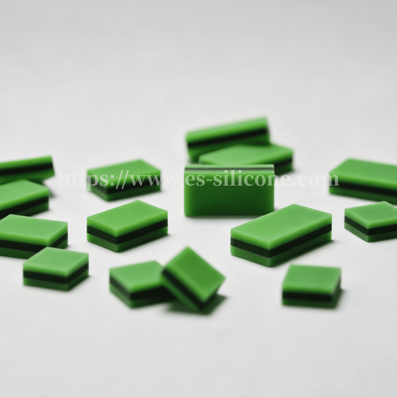 Tipo YS: striscia zebrata in silicone conduttivo verde