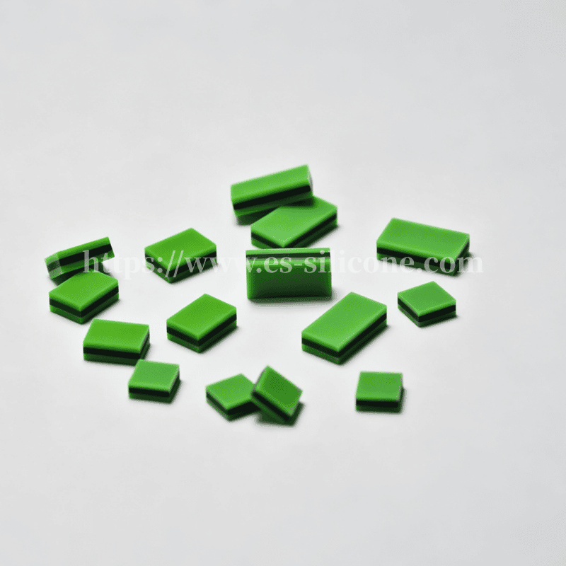 Tipo YS: striscia zebrata in silicone conduttivo verde