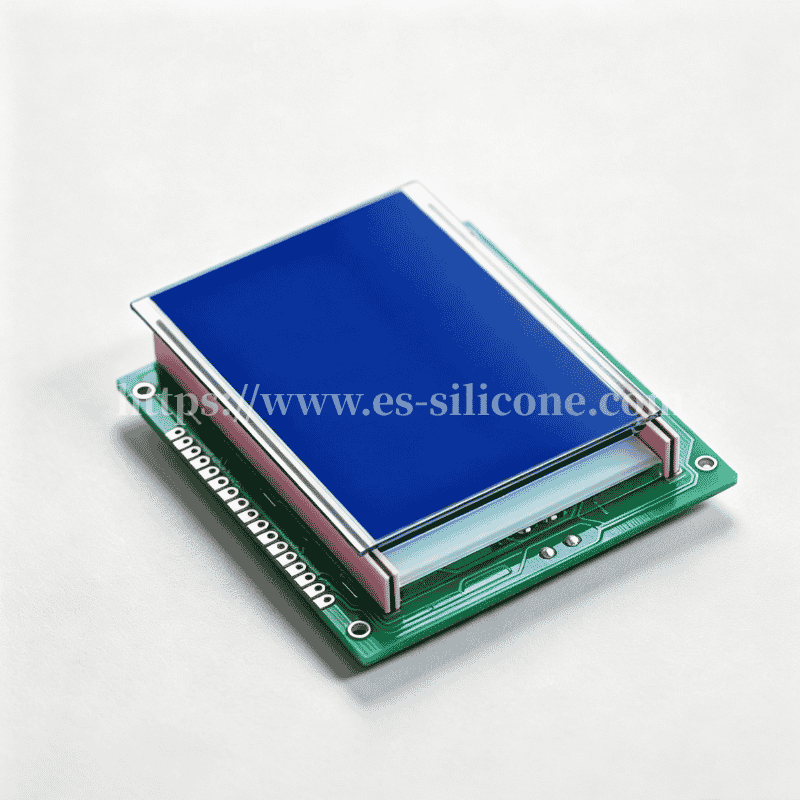 LCD display signal conduction