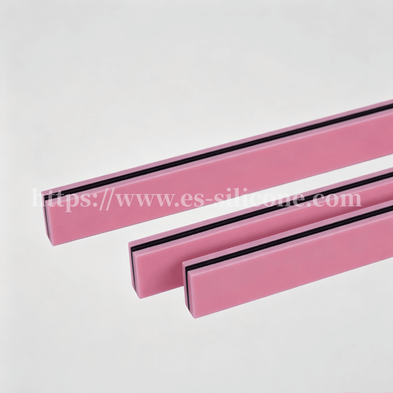 Striscia zebrata in silicone espanso conduttivo tipo YP